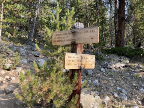 Big Sandy Lake Trail, Wind River Range - The Good, The Bad and the RV